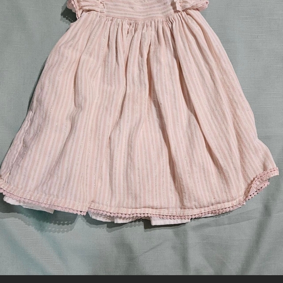 Tommy Bahama Kids Dress in Light Pink with Ruffles - Picture 5 of 9